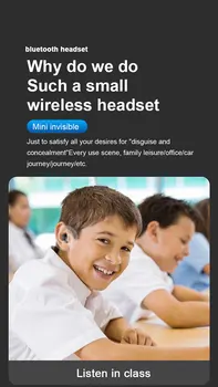 Novi Bežične Slušalice X6 Mini 5.0 Sportska Igraonica Za Slušalice Sa Mikrofonom Bežične Slušalice Za Xiaomi Bluetooth Handsfree Stereo Slušalice