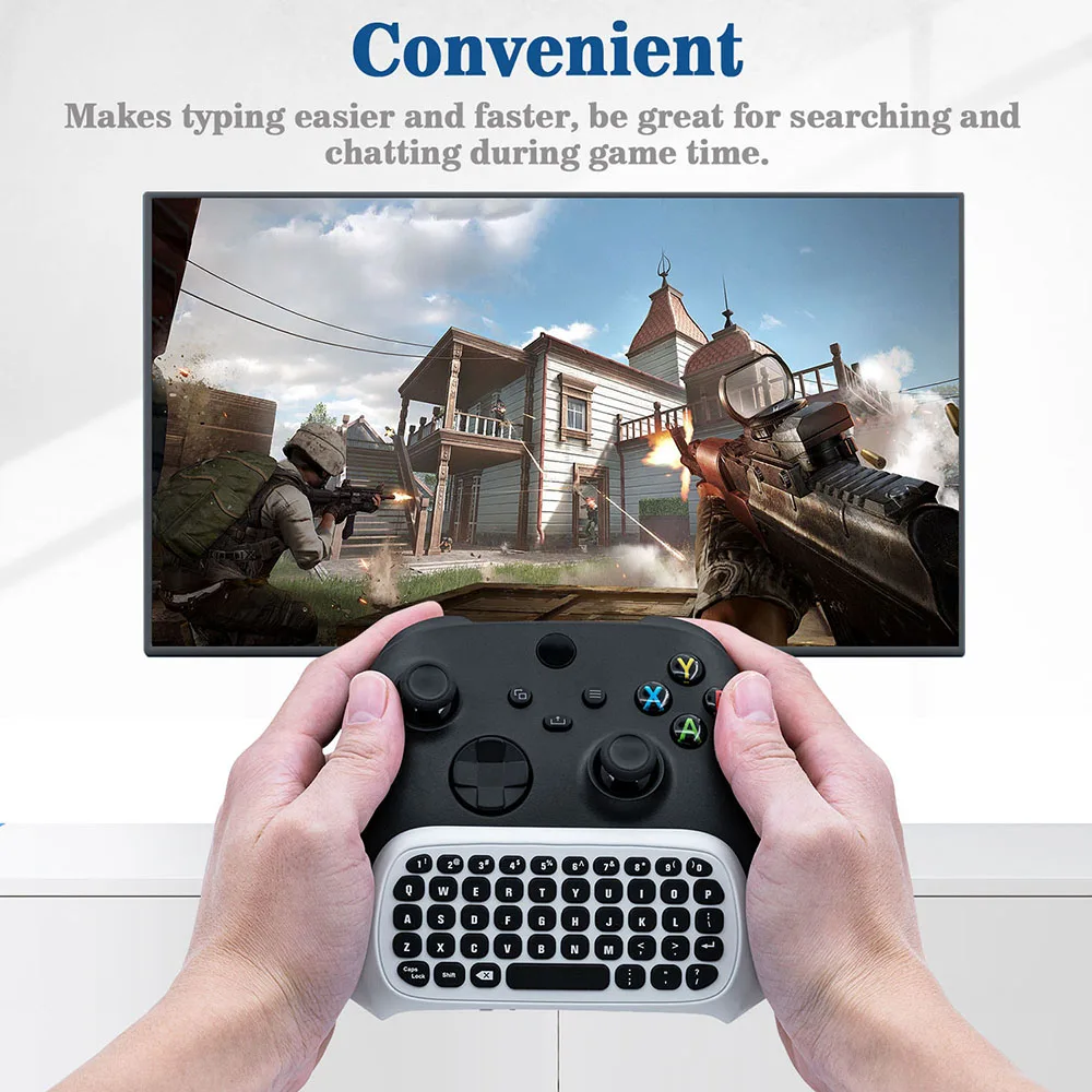 2.4 G Mini Bežična Tipkovnica Chat-ploča Za Gaming Kontroler X-Serije S/X X X X X USB prijemnik Za Xbox ONE S/X Gamepad Дропшиппинг Slika  3