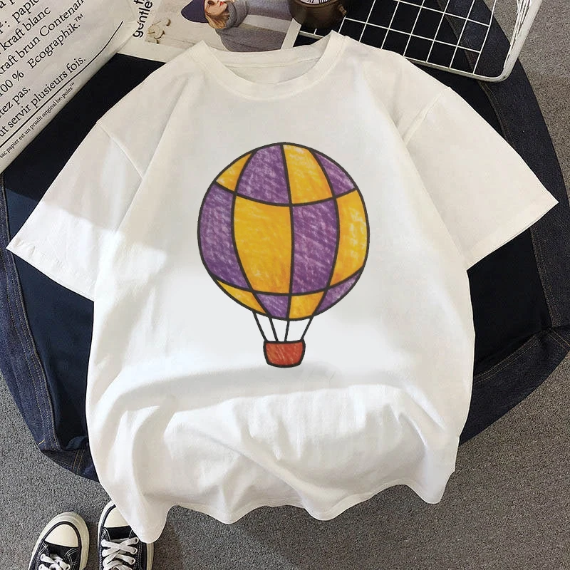 2021 Ženska ženska grafička ženska t-shirt Majica Zabavna majica Zanimljive baloni Tiskane Majice Ženska Odjeća Ljetna moda Slika  1