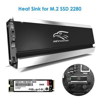 M. 2 SSD NVMe Hladnjak Hladnjak 2280 Ssd Hard Disk Hladnjak M2 NGFF PCI-E NVME Aluminijski Radijator za Hlađenje Термопад