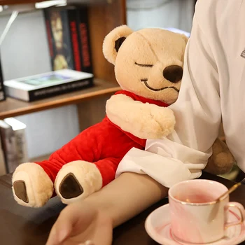 40 cm Kreativni Joga Odjeven Medvjed Pliš Igračku Meke Punjene Slatka Životinja Različite Akcije Medo Lutka Zabavan Za Djecu Dar za dijete