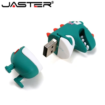 JASTER Dinosaur crtani USB flash drive Flash drive, 128 GB i 64 GB, 32 GB, 16 GB i 8 GB 4 GB USB flash drive, flash drive Kreativne darove