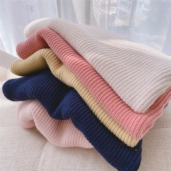 Puna boja Za djevojčice mekane vune pletene džemper za dječja odjeća 2021 Novi dječji kašmir Veste pulover