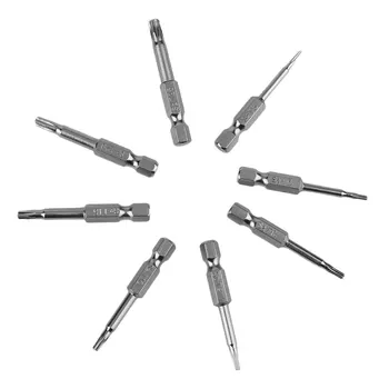 8шт Stručne i Praktične Magnetski Odvijači Torx Skup Bitova Električni Odvijač Dužine 50 mm Najbolji alat