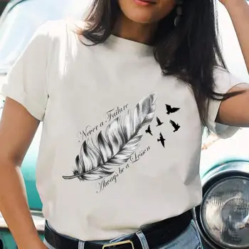 Žene Crtani film Ljeto 2021 Pero Stare majice Majica sa po cijeloj površini Ženska Grafička Moda Majica okruglog izreza i kratki rukav Majica