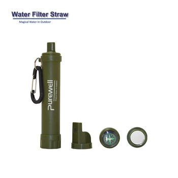 Vanjski Filter Za Vodu Slama Sustav Za Filtriranje Vode Prijenosni Čistač Za Vodu Filter Za Opstanak Na Otvorenom Kamp Turizam Hitna Situacija.