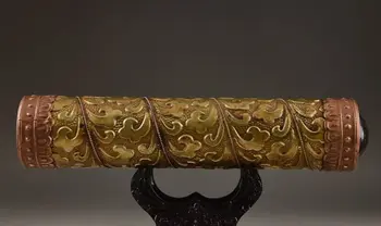 7,68 inča / Pažljivo promišljen kineski ručno zbirka prikladniji mesinga totem kaleidoskopa