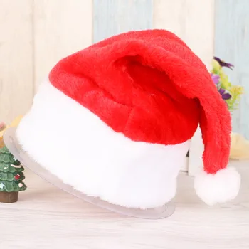Božićni domjenak Šešir Djeda Mraza Crveno-Bijela Kapa Za Kostim Djeda Mraza Nove Darove Proizvode za kućne zabave