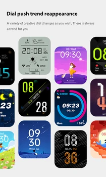 2022 Nova Godina Nova Moda 1,75 inča Veliki Ekran SW10 Bluetooth Smart Ženski Sat za Amazfit GTS 2 Pametnih satova Gospodo Apple Watch
