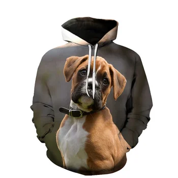 2021 Nove 3D veste Za žene/muškarce Popularna majica s kapuljačom dugih rukava Svakodnevni ulični majica za pse Odjeća Dječji pulover muška odjeća