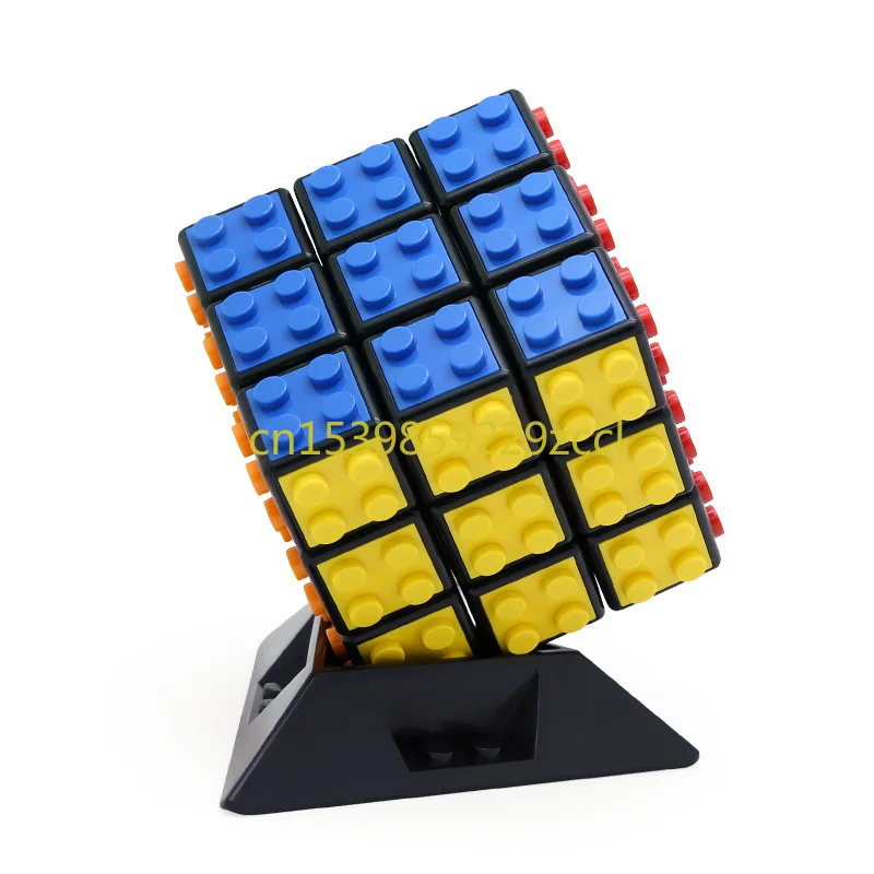 Tvorci Serije Blokova Magico Cube Profesionalni 3x3x3 Klasični DIY Просветите Obrazovne Gradivni Blokovi Igračke Za Djecu Poklon Slika  2