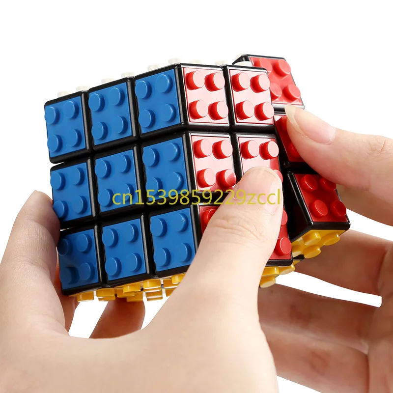 Tvorci Serije Blokova Magico Cube Profesionalni 3x3x3 Klasični DIY Просветите Obrazovne Gradivni Blokovi Igračke Za Djecu Poklon Slika  3