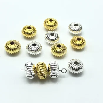 JunKang 30 kom. 8 mm арбузные stan perle dvo-boja velike rupe za izradu nakita DIY ručno pribor materijal