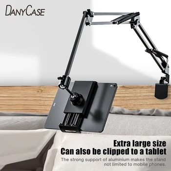 360 Podesivo postolje za tablet sa krevetom za mobilne telefone s dijagonalom od 4 inča do 12,9 cm, Tablete s lijeni ručka, Krevet, stol, Nosač tableta Podrška za iPad Mini