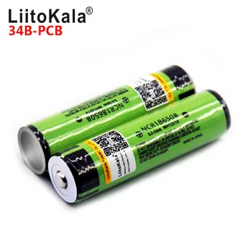 Topla Originalna LiitoKala Sigurna Originalni NCR18650B 18650 Punjiva baterija 3400 mah s 3,7 Na baterije svjetiljke