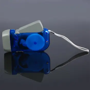 Portablex 3 LED Dinamo-stroj Paklena Svjetiljka s ručnim pritiskom Ručice NR Bez Baterije Baklja Topla Rasprodaja Vanjski Alat