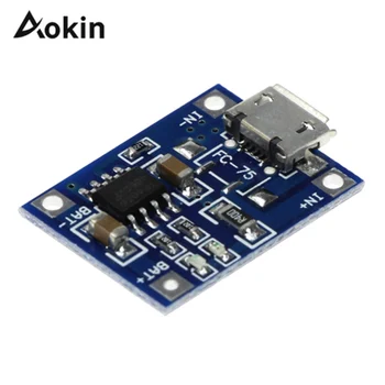 Aokin TP4056 5 U TENSTAR ROBOT 1A Micro USB 18650 Litij Baterija Punjenje naknada Modul Punjač+Zaštita Dvostruke funkcije