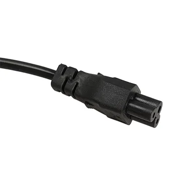 1 M EU 3 Trn 2-pinski Kabel za Napajanje Laptopa Ac Kabel adapter Crna