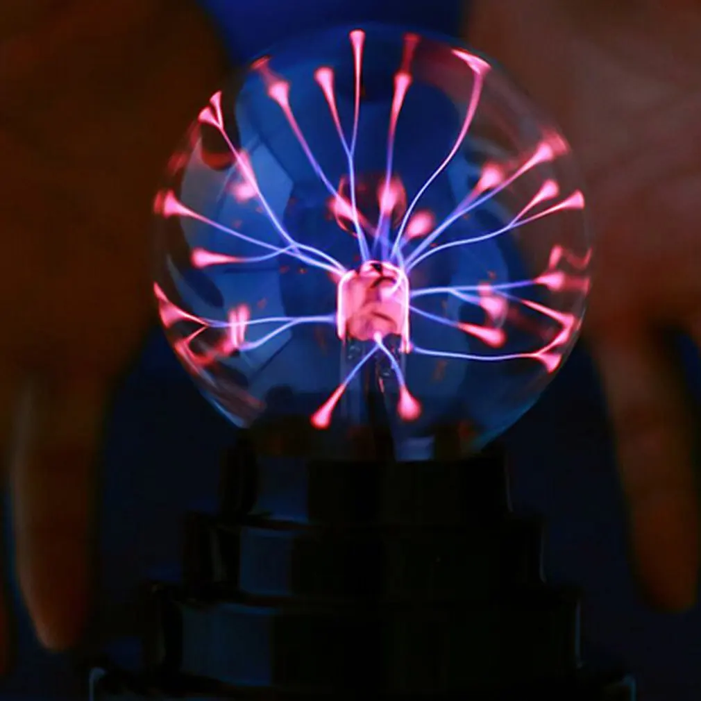 Plazma Kugla Атомосфера noćno svjetlo Лавовая Lampa Napajanje preko USB-a Baterija AAA Dječji Dar 2020 Čarobni Pražnjenje Munje LED Downlight Slika  3