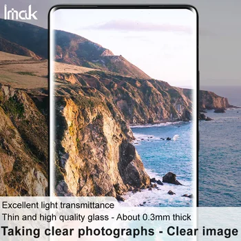 IMAK 2 kom/pak. za Xiaomi MIX 4 Zaštitnik Objektiva Kamere Kaljeno Staklo Zaštitni Film HD Staklo