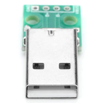 USB priključak - ploče USB priključak za spajanje na matičnu ploču 2,54 mm DIP-pretvarača pcb, Naknada za proboj