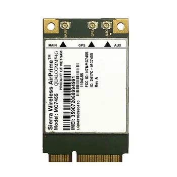 MC7455 LTE 4G Kartice mini PCI-E FDD-LTE TDD-LTE 4G Modula Cat6 Kategorija 6 Za laptop
