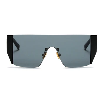 JackJad 2020 Trendy sunčane naočale u stilu štit rimless Za muškarce i žene Cool kvadratni okvir za Korporativni dizajn Sunčane naočale Oculos De Sol 97375