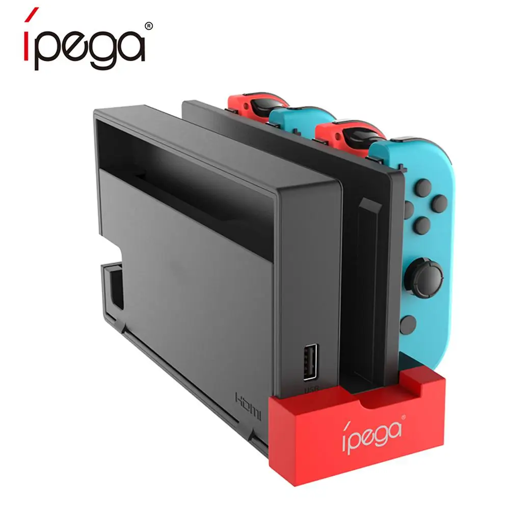 Punjač kontroler PG-9186 4 Priključka za Punjenje Priključna stanica za Nintendo Switch NS Joy-Con konzola Pribor za gamepad Slika  1