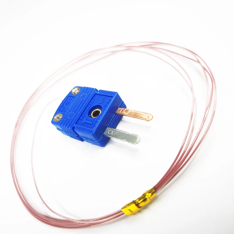 Kabel za mjerenje temperature tipa T s utikačem TT-T-30-SLE Priključak tipa T SMPW-T-M Slika  1