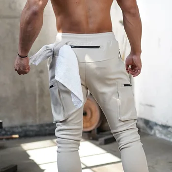 Камуфляжные jesenske muške hlače ženske sportske hlače za jogging Hlače 2020 Nove muške Muške hlače su čvrste hlače-teretni s više džepova Uske sportske hlače