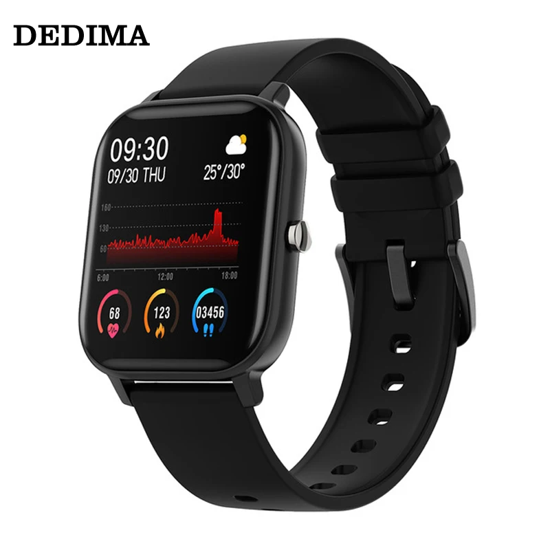 DEDIMA 1,4-inčni smart satovi Za muškarce s punim touchscreen fitness tracker, Pametni sat za mjerenje krvnog tlaka, ženske pametni sat GTS za Android i iOS Slika  1