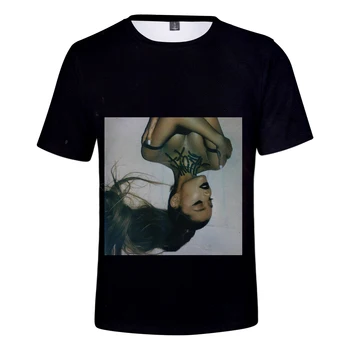 Ariana Grande 3D t-Shirt Ženska Muška pamučna t-shirt Camisetas Mujer Ulica majica Hip-hop Majica kratkih rukava