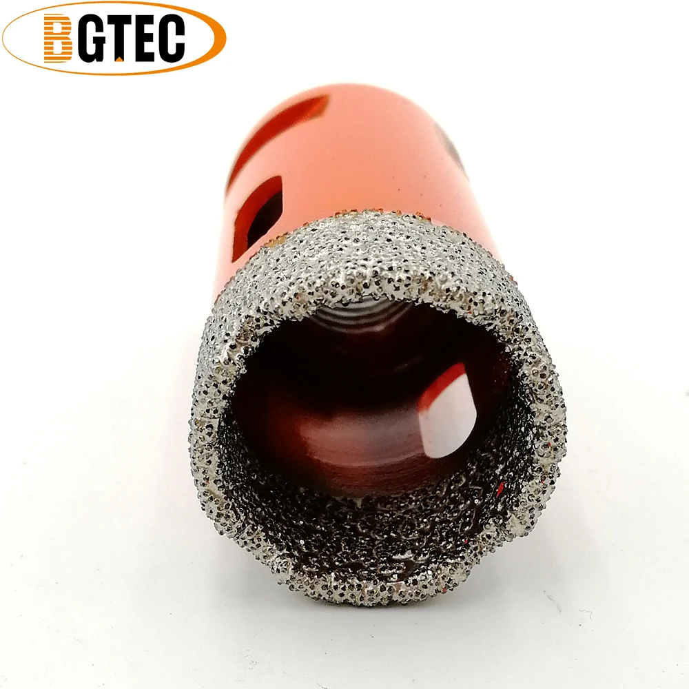 BGTEC 2 komada 28 mm Vakuumska lemljenje dijamant suho bušenje 5/8-11 vezu Svrdlo za bušenje svrdla керамогранитная pločice granit pila za rezanje rupa Slika  3