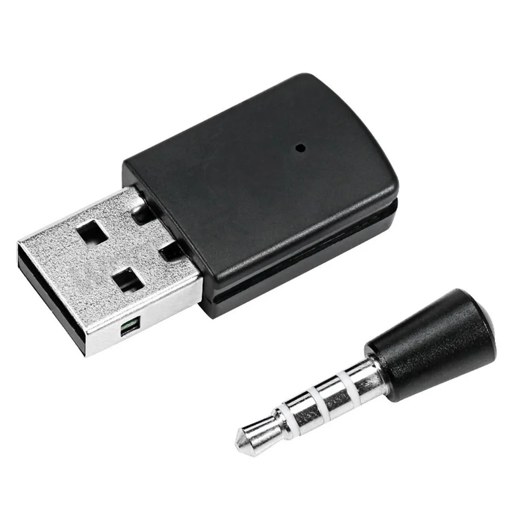 Za PS4 Bluetooth 4.0, USB Adapter 3,5 mm Ključ, Bluetooth Slušalice, Adapter za Bežični Prijemnik Slika  1