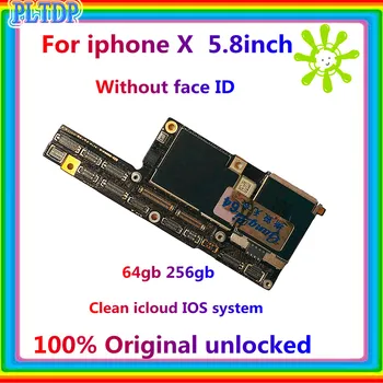 Puna čips Test Matična ploča za iPhone X XS 11 PRO MAX SA/BEZ identifikatora osobe 64 GB, 128 GB i 256 Logičkih naknada Podrška ažuriranje iOS-a 4G LTE