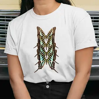 Žene Plaža Stablo Ljeta Prekrasna Nova Moda Grafički Dama Kawai Vrhovima Crtani Ženske Majice Po Cijeloj Površini S T-Shirt Majica Za Odijevanje