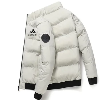 Zimska jakna muška 2021 branded moderna muška jakna s ovratnikom-otpornog muška jakna tanka zimska gusta pamučna jakna plus veličina M - 5xl