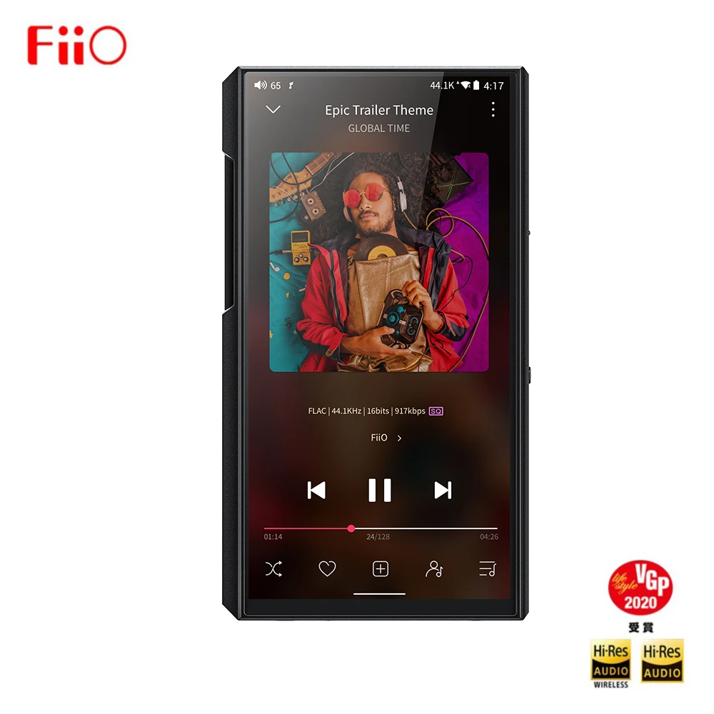 FiiO M11 Plus Glazbeni player visoke rezolucije MP3 sa Android 10/DAC ES9068AS*2 DSD512 Bluetooth 5,0 5,5 inča 64 g Snapdragon 660 Slika  3