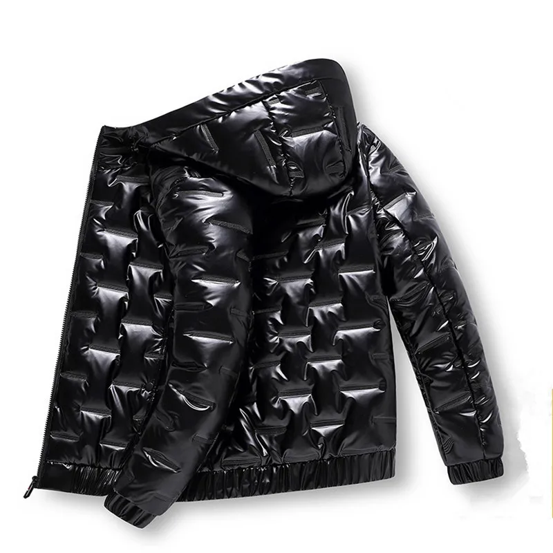 Nova muška jakna za jesen slobodno vrijeme мотоциклетная jakna od umjetne kože debela jakna s kapuljačom mladih slobodna par topla pamučna odjeća Slika  4