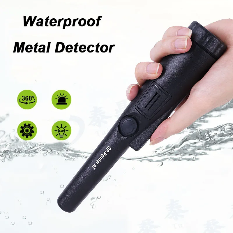 Waterproof Metal Detektor Izuzetno Mikrofon Visoke Osjetljivosti I Senzor Za Pozicioniranje Štapni Ručni Prijenosni Potopna Detektor Metala Slika  4