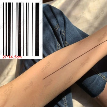 Vodootporno Privremeni Tattoo Naljepnice Znak Uzorak Flash Tetovaže Zvijezda Body Art Ruka Lažni Rukava Принкер Tetovaže Za muškarce Dama