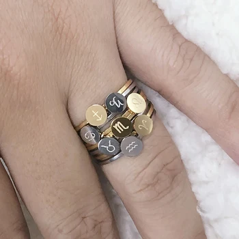 Prsten od nehrđajućeg čelika prsten za muškarce i žene modni prsten pojedinim kombinirana prsten šareni nakit prsten od nehrđajućeg čelika
