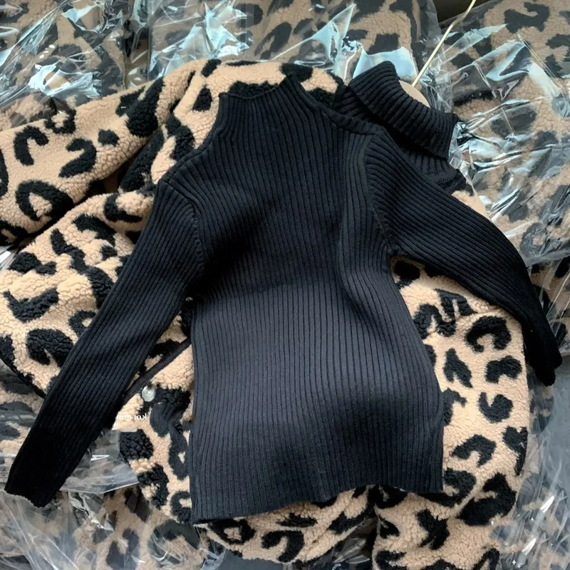 2021 Zimske Djevojčice Dječaci Moda Leopard Debeli Toplo Runo jakna za malu Djecu, Dječje jakna odjeća Slika  0