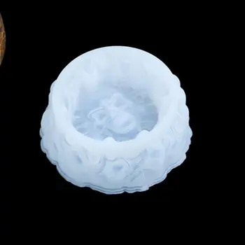 1 Komplet Smole Crystal Epoksida Kalup Lubanje Pepeljara Nakit Kutija Kontejner Lijevanje Silikonska Forma DIY Obrt Alata Za izradu Nakita