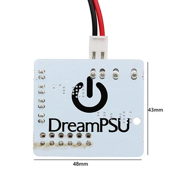 DreamPSU Rev2.0 Izvor za napajanje od 12 Zamijeniti Konzolu za dc originalni Izvor Napajanja za igraće konzole SEGA DreamCast Zamijeniti Igra komponenta