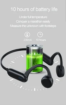 X18Pro Vodootporne Slušalice s koštane vodljivosti Bežične slušalice, 8 GB memeory Bluetooth 5,0 slušalice s mikrofonom MP3 player
