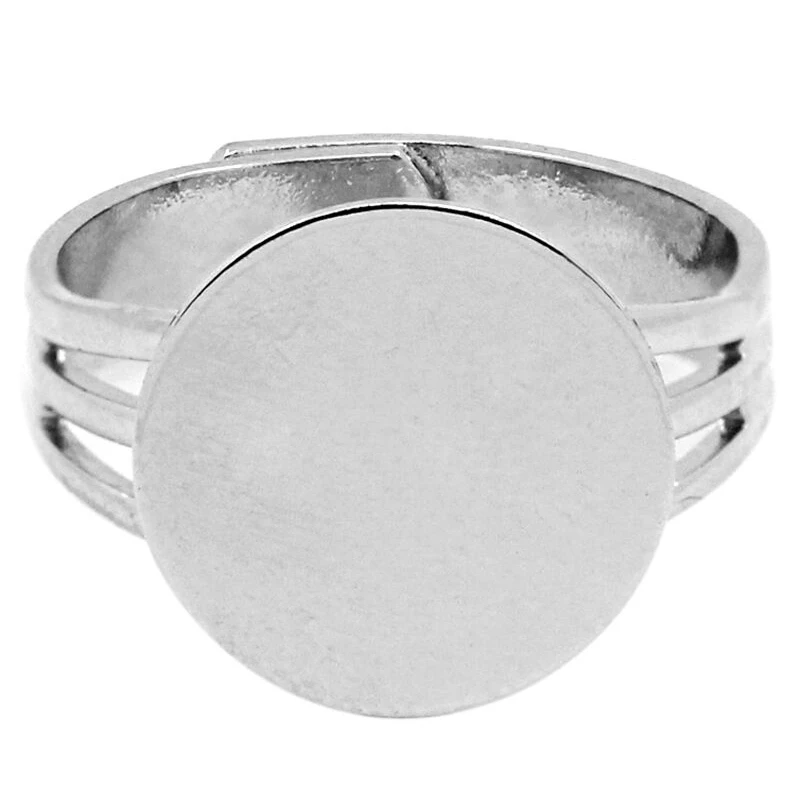 7,5 mm Stana Cijele Police DIY Prstena za prste Setove za izradu Prstena za prste od nehrđajućeg čelika Komponente za izradu nakita od prstenova Slika  4