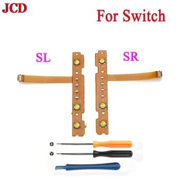 JCD NS Set za popravak mjerenje brzine vrtnje Nintendo Con Controlador SL/SR ZR/ZL/Botón L Fleksibilan kabel Cinta i alat 1 set