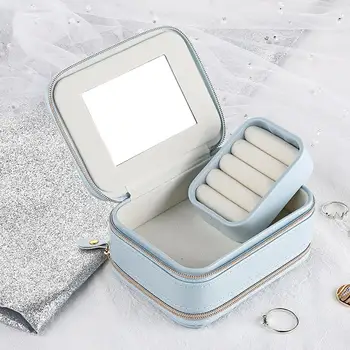 Creative Prijenosni Višefunkcijska Kutija za nakit munje Držač za pohranu Prstenova za naušnica Držač za pohranu nakit