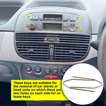 Par Stereo cd Alat Za Uklanjanje Ključ iz vozila Za Peugeot Ford Renault, Fiat Alate za automatsko Izbacivanje Pribor za slaganje